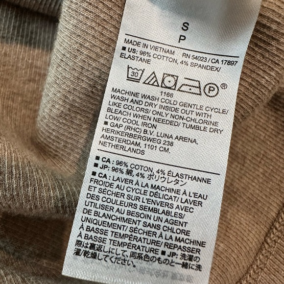 Banana Republic Beige Short Sleeve Sweater Size Small - Picture 5 of 8